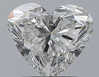 2.01ct G SI2 Rare Carat Ideal Cut Heart Diamond