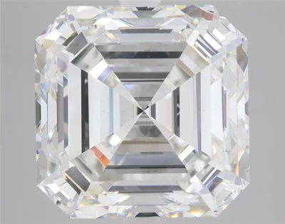 8.07ct F VS1 Rare Carat Ideal Cut Asscher Lab Grown Diamond