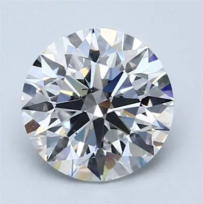 2.00ct D VS2 Rare Carat Ideal Cut Round Diamond