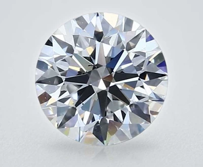 2.00ct D VS2 Rare Carat Ideal Cut Round Diamond