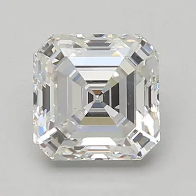 1.53ct E VS1 Rare Carat Ideal Cut Asscher Lab Grown Diamond