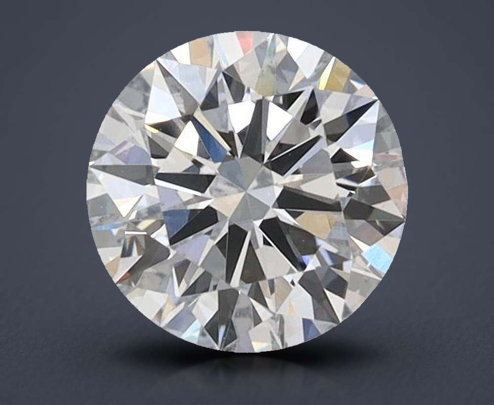1.12ct D VVS2 Rare Carat Ideal Cut Round Lab Grown Diamond