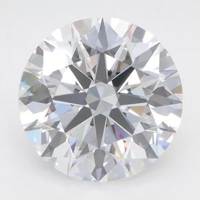5.46ct D FL Rare Carat Ideal Cut Round Lab Grown Diamond