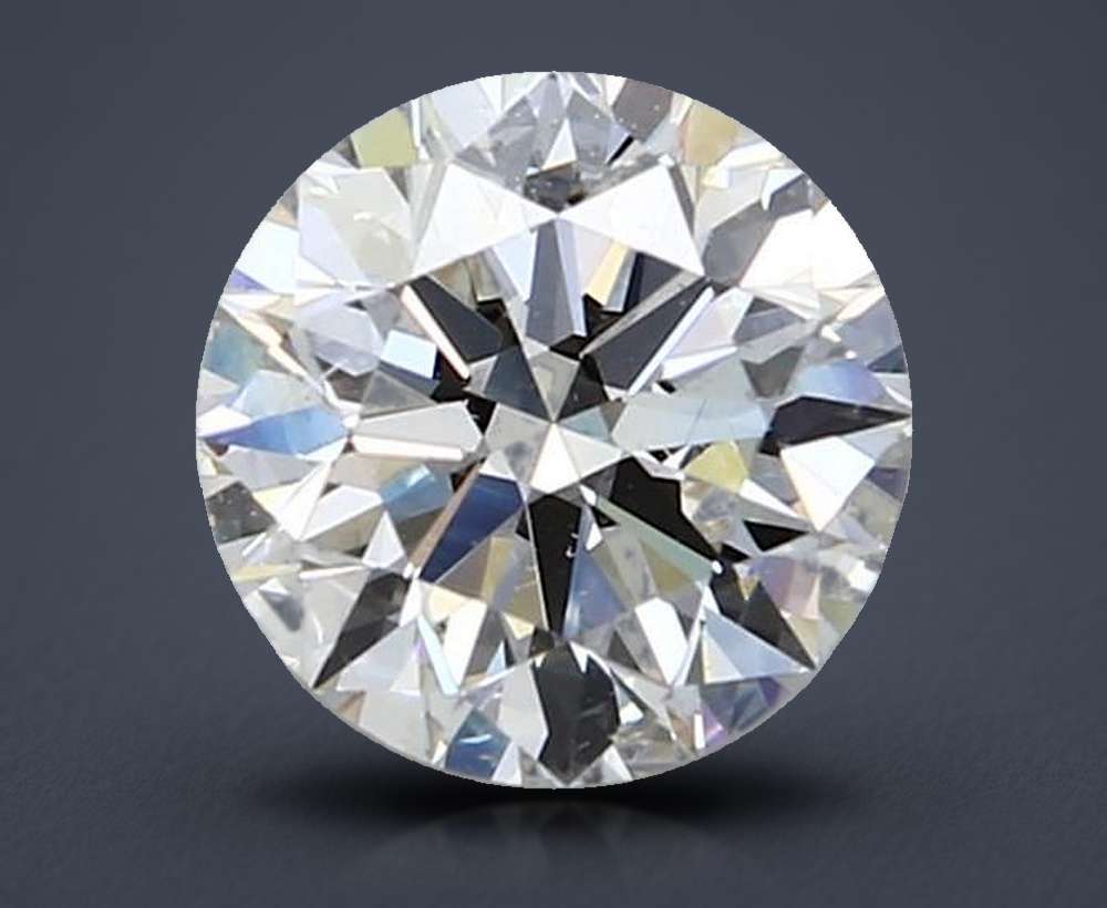 1.70ct I SI1 Rare Carat Ideal Cut Round Diamond