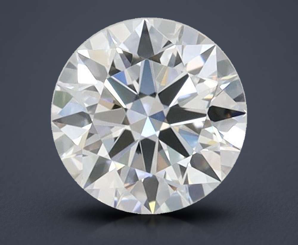 0.56ct D FL Rare Carat Ideal Cut Round Lab Grown Diamond