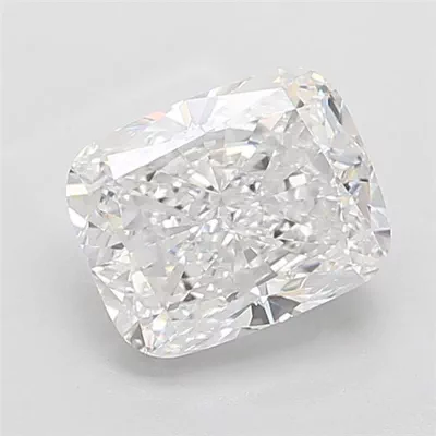 4.06ct D VVS1 Very Good Cut Cushion Lab Grown Diamond