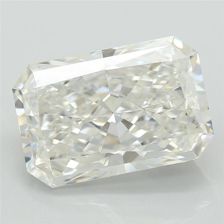 3.51ct J SI1 Rare Carat Ideal Cut Radiant Lab Grown Diamond