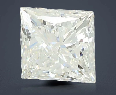 1.06ct E VS1 Rare Carat Ideal Cut Princess Lab Grown Diamond