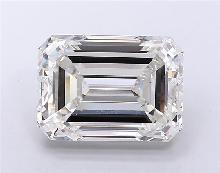 12.55ct E VS2 Rare Carat Ideal Cut Emerald Lab Grown Diamond
