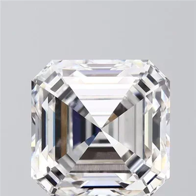 4.09ct E VS1 Rare Carat Ideal Cut Asscher Lab Grown Diamond