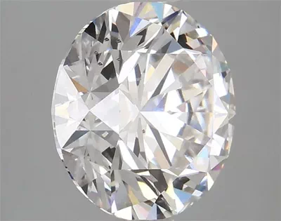 3.04ct F SI1 Rare Carat Ideal Cut Round Lab Grown Diamond