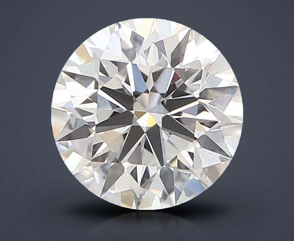 0.74ct E IF Rare Carat Ideal Cut Round Diamond
