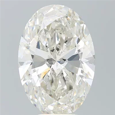 6.48ct H VS1 Rare Carat Ideal Cut Oval Lab Grown Diamond