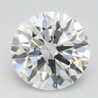 1.66ct D FL Rare Carat Ideal Cut Round Lab Grown Diamond
