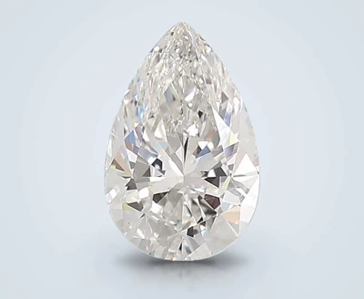 3.02ct F VS1 Rare Carat Ideal Cut Pear Lab Grown Diamond
