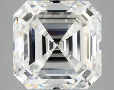 7.06ct E VVS2 Rare Carat Ideal Cut Asscher Lab Grown Diamond