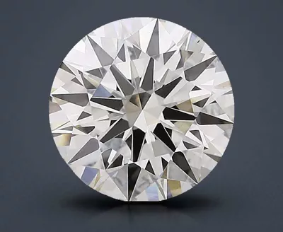 3.05ct J VS1 Ideal Cut Round Lab Grown Diamond