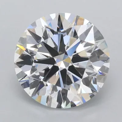 1.99ct E FL Rare Carat Ideal Cut Round Lab Grown Diamond