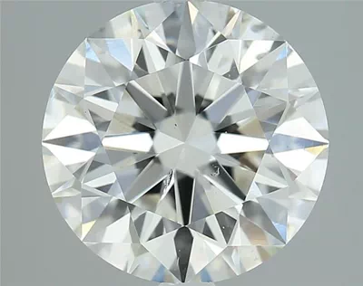 2.13ct K SI2 Rare Carat Ideal Cut Round Diamond