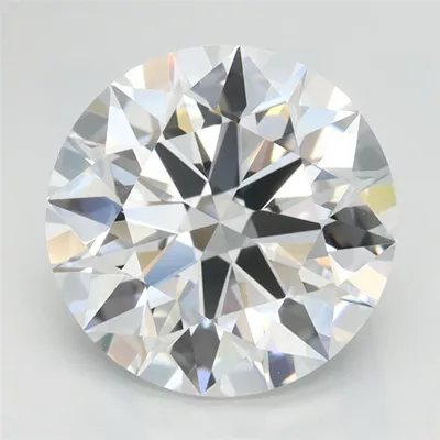 2.74ct D VVS1 Rare Carat Ideal Cut Round Lab Grown Diamond