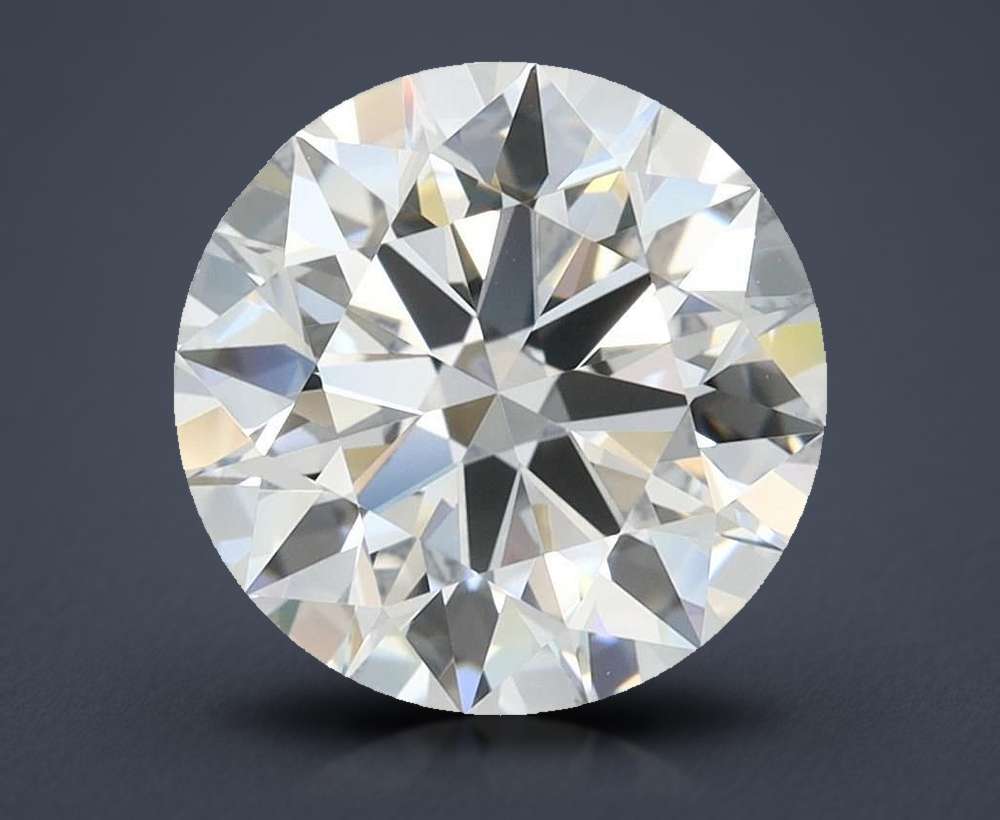 2.74ct D VVS1 Rare Carat Ideal Cut Round Lab Grown Diamond