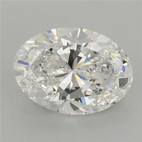 1.41ct D VVS2 Rare Carat Ideal Cut Oval Lab Grown Diamond