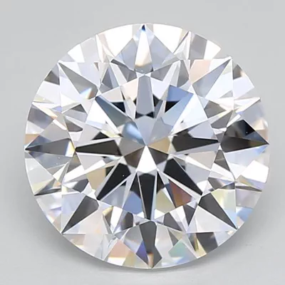 4.21ct D IF Rare Carat Ideal Cut Round Lab Grown Diamond
