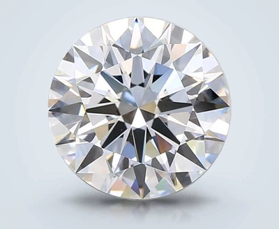 4.21ct D IF Rare Carat Ideal Cut Round Lab Grown Diamond