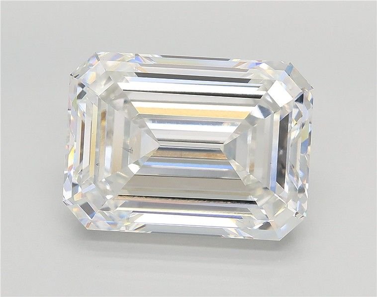 10.04ct E VS2 Rare Carat Ideal Cut Emerald Lab Grown Diamond