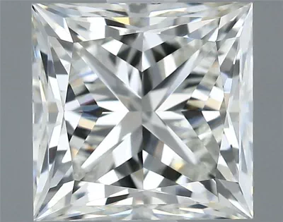 1.52ct J SI1 Rare Carat Ideal Cut Princess Diamond