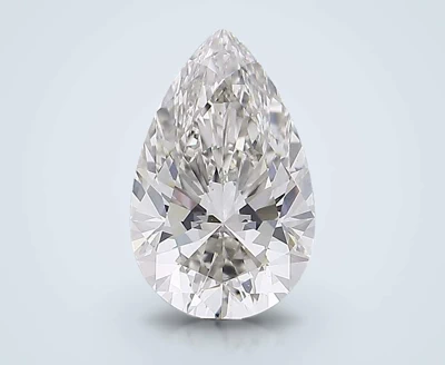 3.23ct H VS1 Rare Carat Ideal Cut Pear Lab Grown Diamond