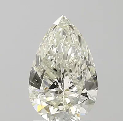1.70ct J SI2 Rare Carat Ideal Cut Pear Diamond