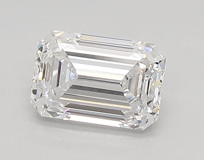 0.86ct D VVS2 Excellent Cut Emerald Lab Grown Diamond