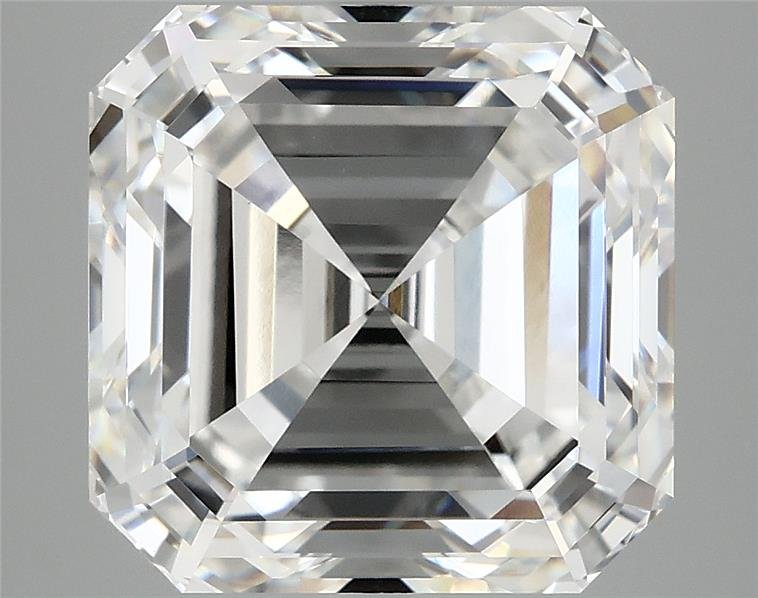 7.19ct E VVS2 Rare Carat Ideal Cut Asscher Lab Grown Diamond