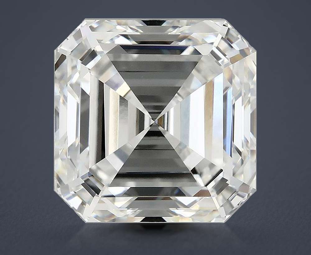 7.19ct E VVS2 Rare Carat Ideal Cut Asscher Lab Grown Diamond