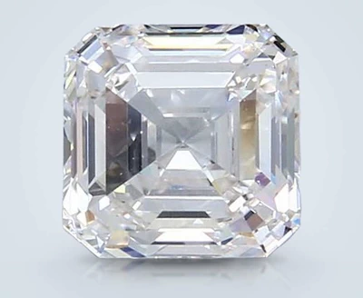 2.03ct G VS2 Rare Carat Ideal Cut Asscher Lab Grown Diamond