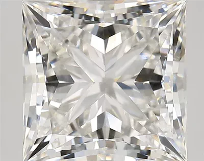 6.50ct G VS1 Rare Carat Ideal Cut Princess Lab Grown Diamond