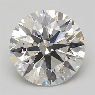 3.09ct F VVS2 Rare Carat Ideal Cut Round Lab Grown Diamond