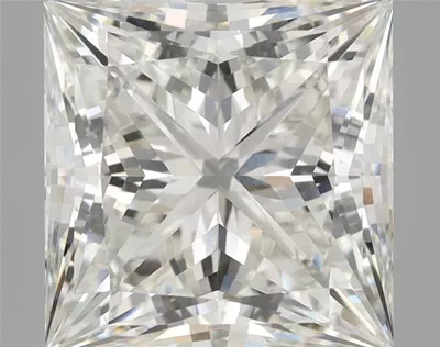 6.01ct H VS1 Rare Carat Ideal Cut Princess Lab Grown Diamond