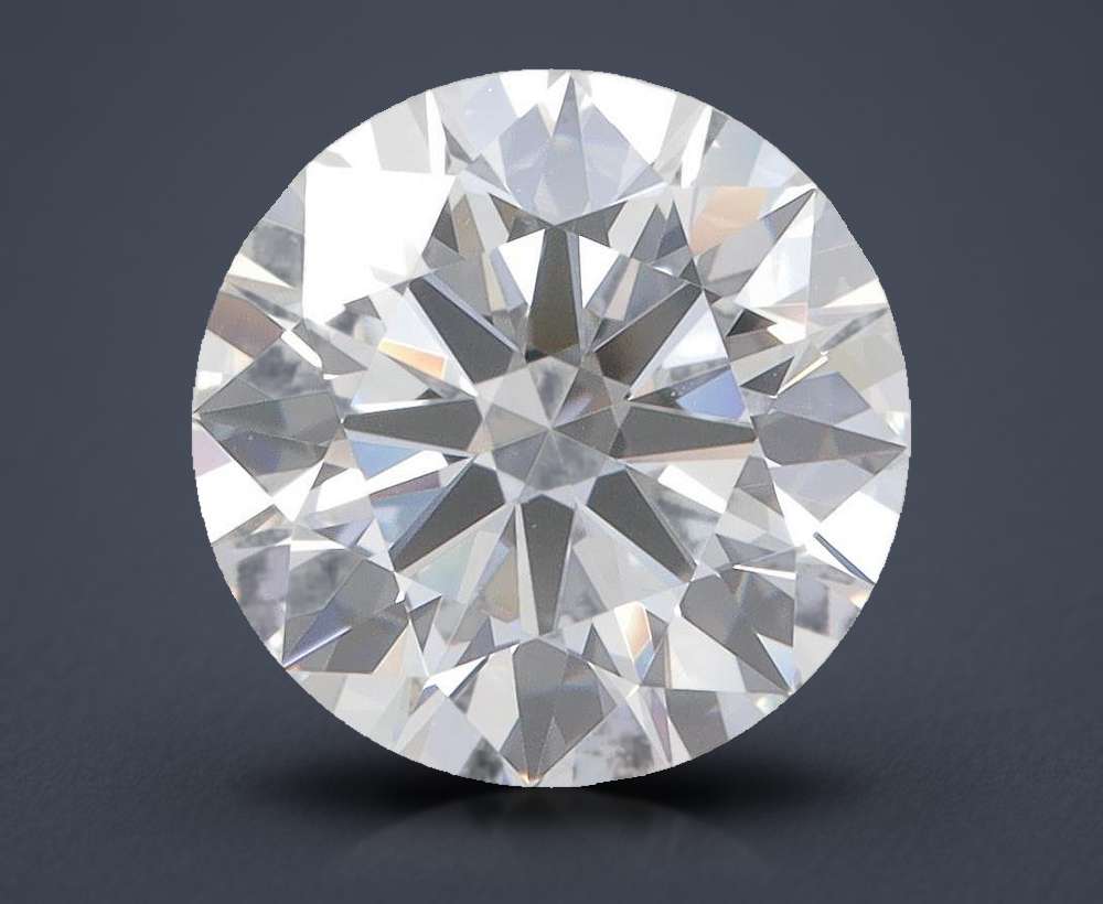 3.00ct D VS1 Rare Carat Ideal Cut Round Lab Grown Diamond