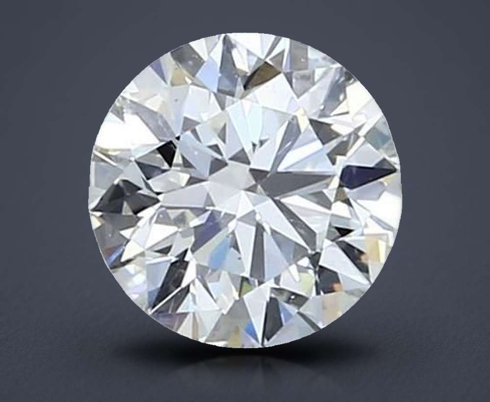 0.94ct J SI1 Rare Carat Ideal Cut Round Diamond