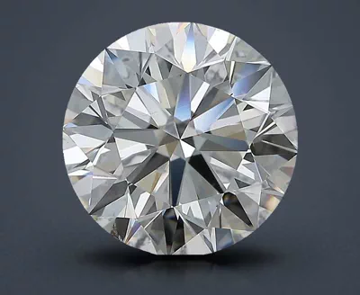 5.01ct J SI1 Rare Carat Ideal Cut Round Diamond