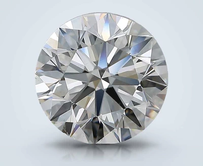 5.01ct J SI1 Rare Carat Ideal Cut Round Diamond