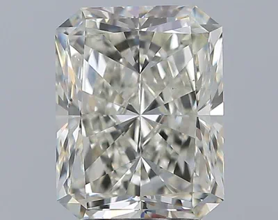 2.52ct J SI1 Rare Carat Ideal Cut Radiant Diamond