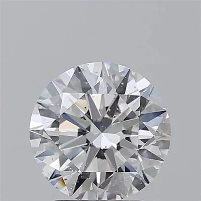 2.50ct D SI2 Rare Carat Ideal Cut Round Diamond