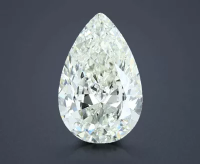 5.02ct I SI1 Very Good Cut Pear Diamond