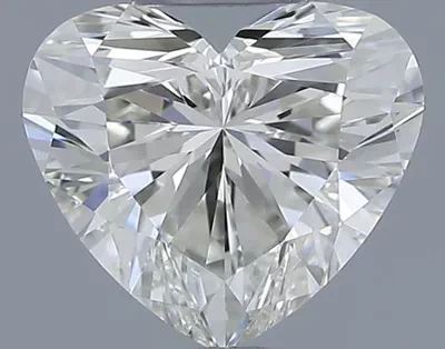 0.74ct J VVS2 Rare Carat Ideal Cut Heart Diamond