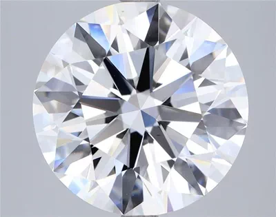 4.11ct H VS2 Rare Carat Ideal Cut Round Diamond