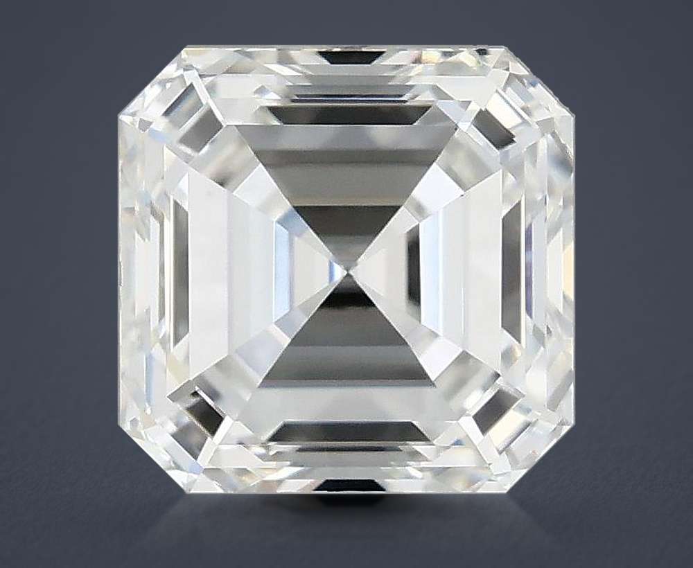 1.04ct E VS1 Rare Carat Ideal Cut Asscher Lab Grown Diamond