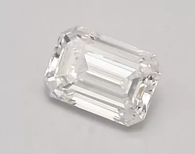 0.83ct D VVS2 Rare Carat Ideal Cut Emerald Lab Grown Diamond